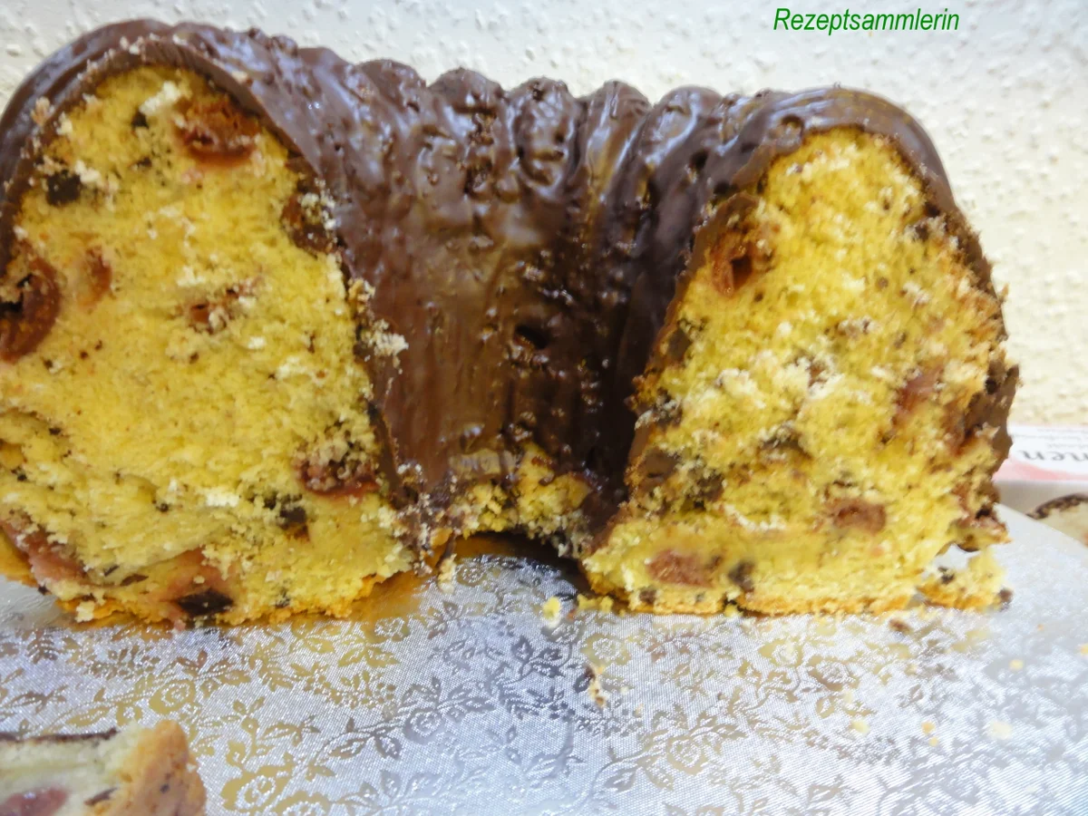 Rührteig:   STRACCIATELLA ~ KUCHEN  (mit Kirschen) - Rezept - Bild Nr. 5018