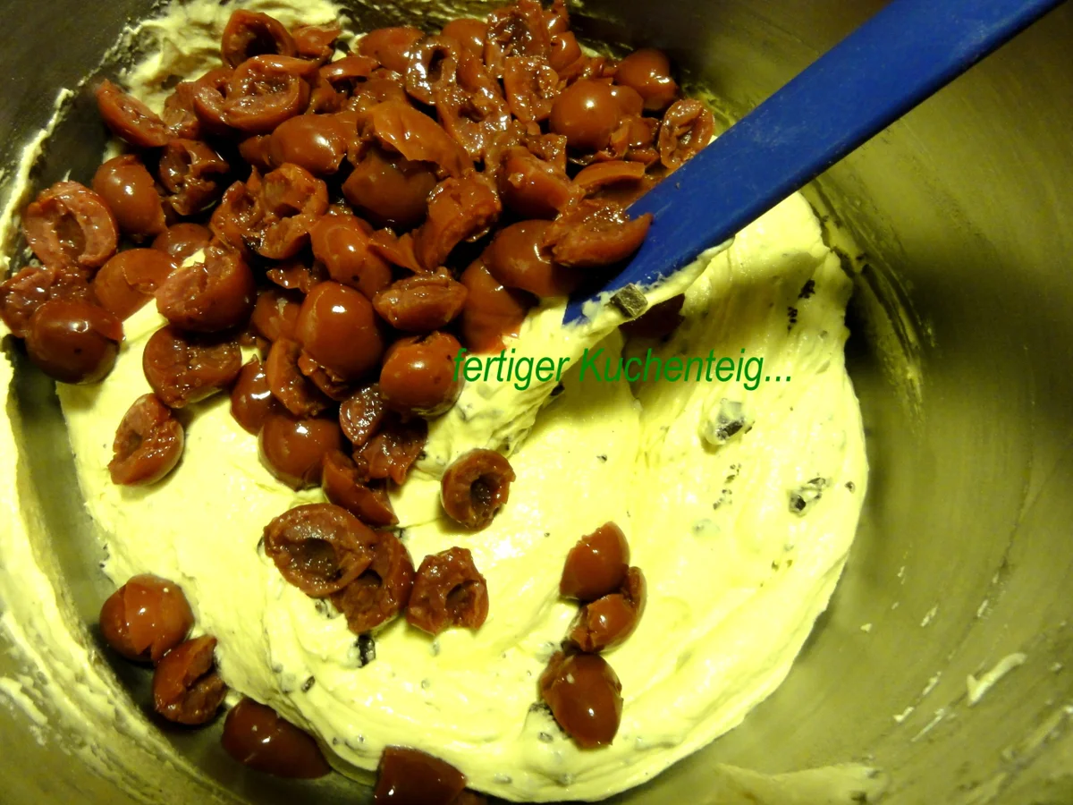 Rührteig:   STRACCIATELLA ~ KUCHEN  (mit Kirschen) - Rezept - Bild Nr. 5019