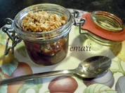 Zwetschgen im Glas mit Amarettini Bröseln - Rezept - Bild Nr. 5018