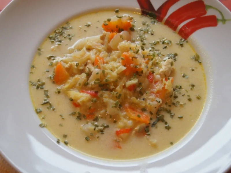 Wirsing-Gemüse-Eintopf mit Hähnchenbrustfilet - Rezept - Bild Nr. 5022