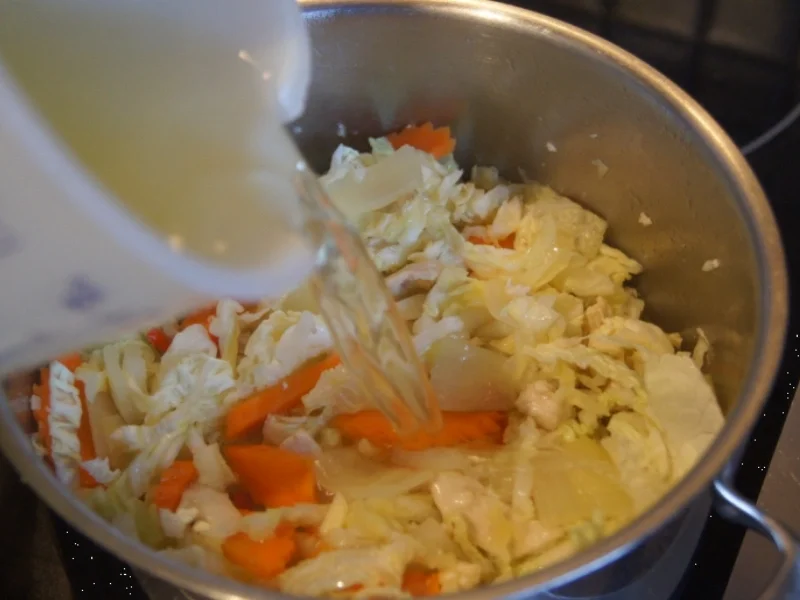 Wirsing-Gemüse-Eintopf mit Hähnchenbrustfilet - Rezept - Bild Nr. 5026