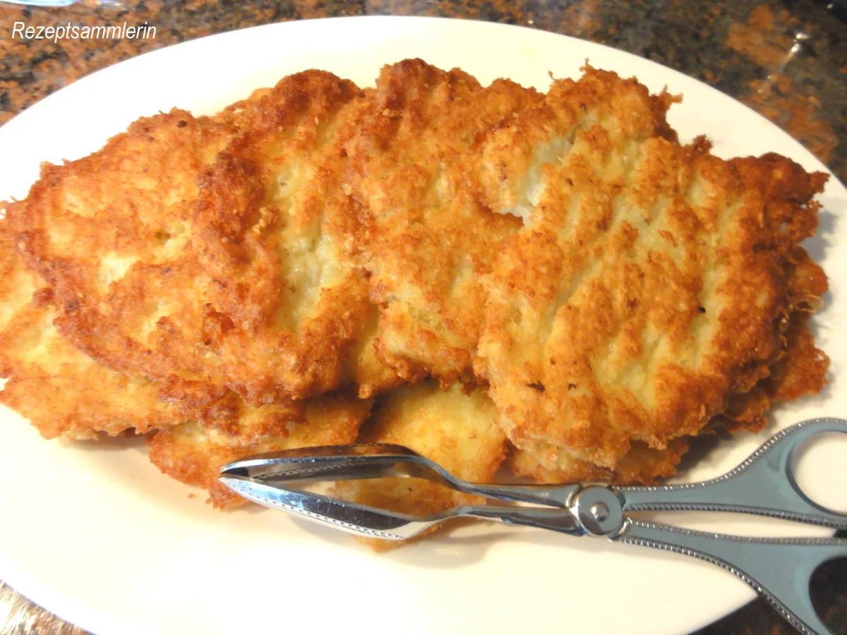 Rezept: Kartoffel: REIBEPFANNKUCHEN / KARTOFFELPUFFER Bild Nr. 5017 Kartoffel: REIBEPFANNKUCHEN / KARTOFFELPUFFER - Rezept - Bild Nr. 5017