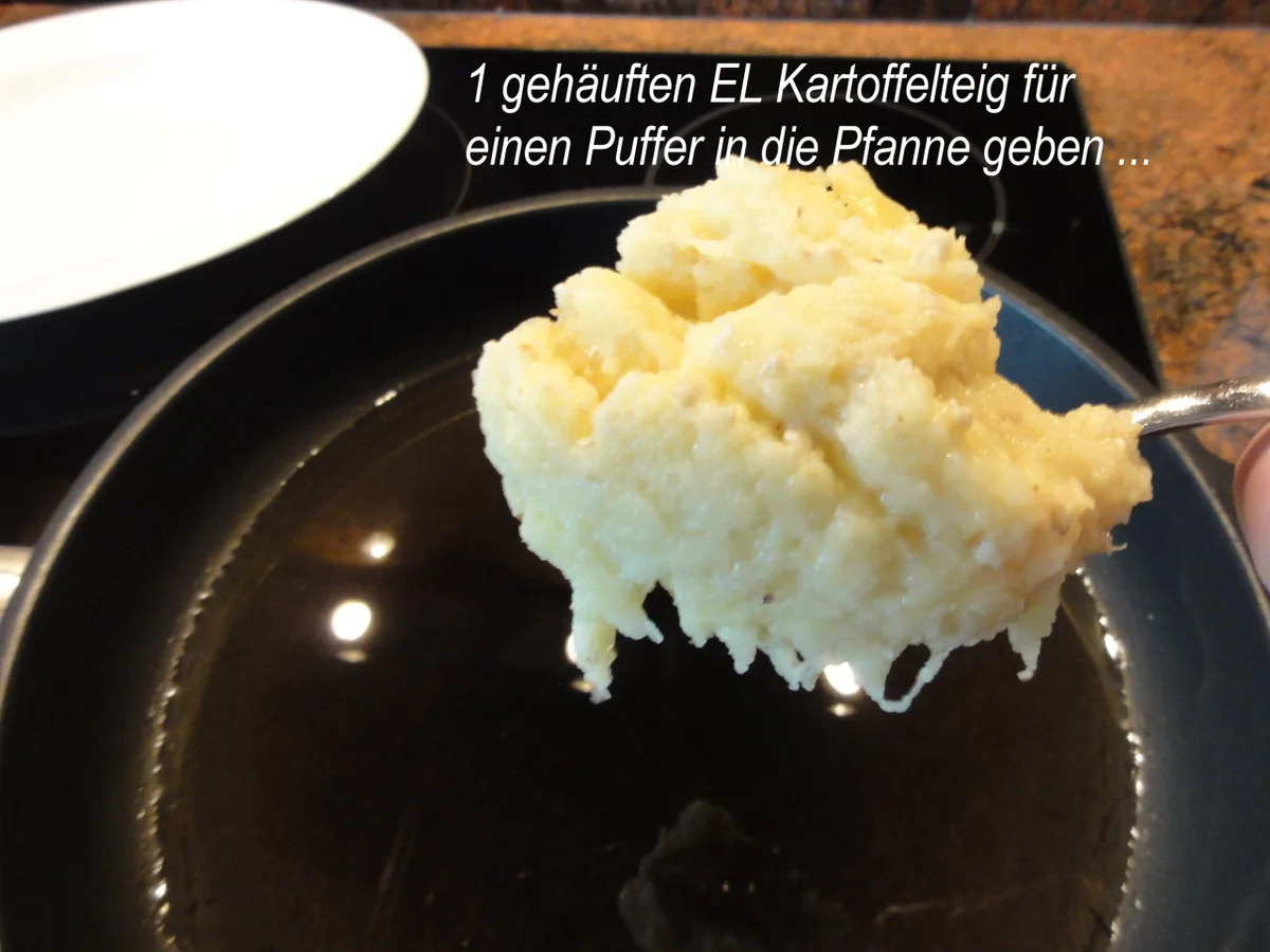 Rezept: Kartoffel: REIBEPFANNKUCHEN / KARTOFFELPUFFER Bild Nr. 5028 Kartoffel: REIBEPFANNKUCHEN / KARTOFFELPUFFER - Rezept - Bild Nr. 5028