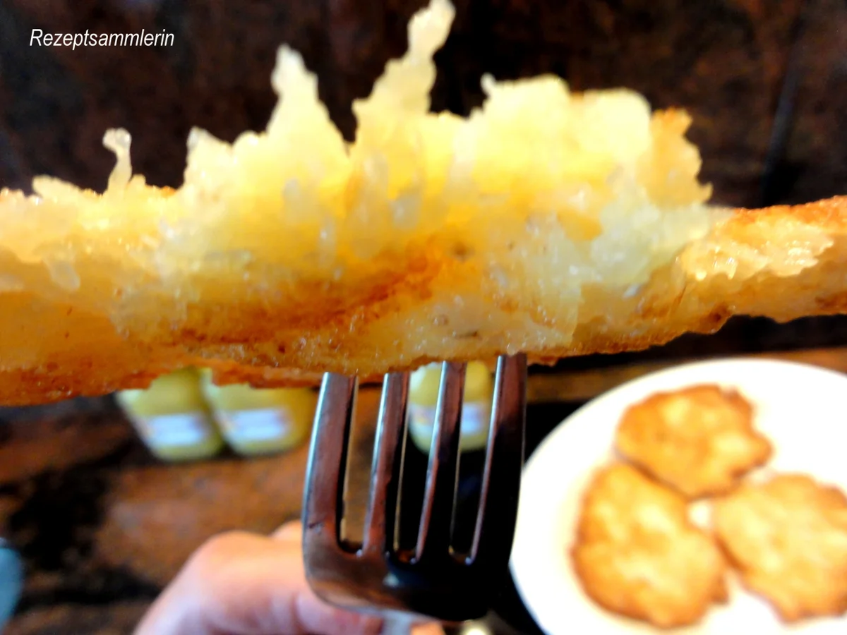 Rezept: Kartoffel: REIBEPFANNKUCHEN / KARTOFFELPUFFER Bild Nr. 5030 Kartoffel: REIBEPFANNKUCHEN / KARTOFFELPUFFER - Rezept - Bild Nr. 5030