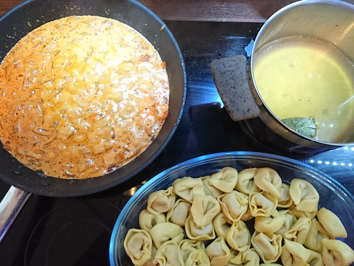 Rezept: Tortelloni Überbacken Bild Nr. 5033 Tortelloni Überbacken - Rezept - Bild Nr. 5033