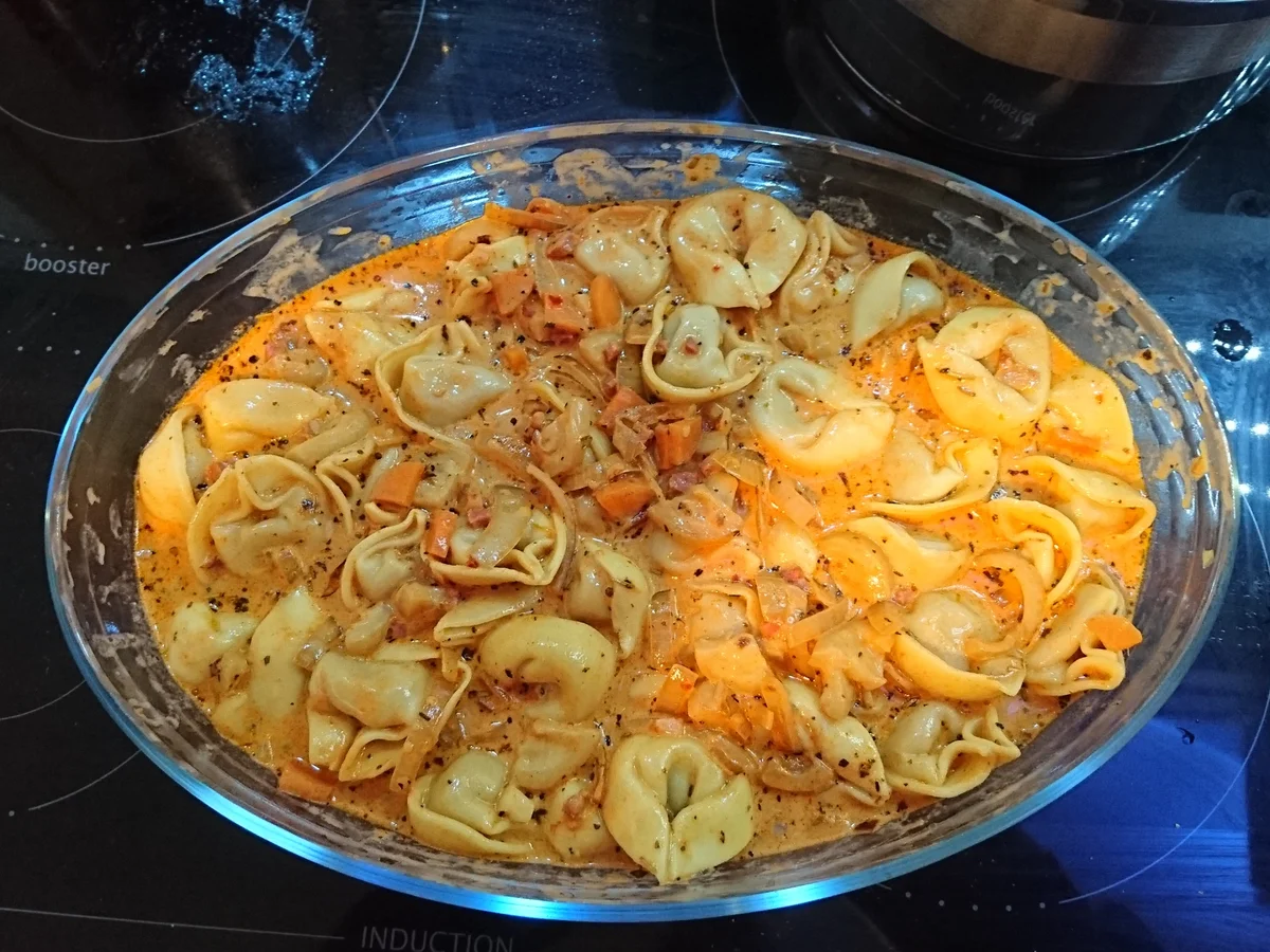 Rezept: Tortelloni Überbacken Bild Nr. 5035 Tortelloni Überbacken - Rezept - Bild Nr. 5035