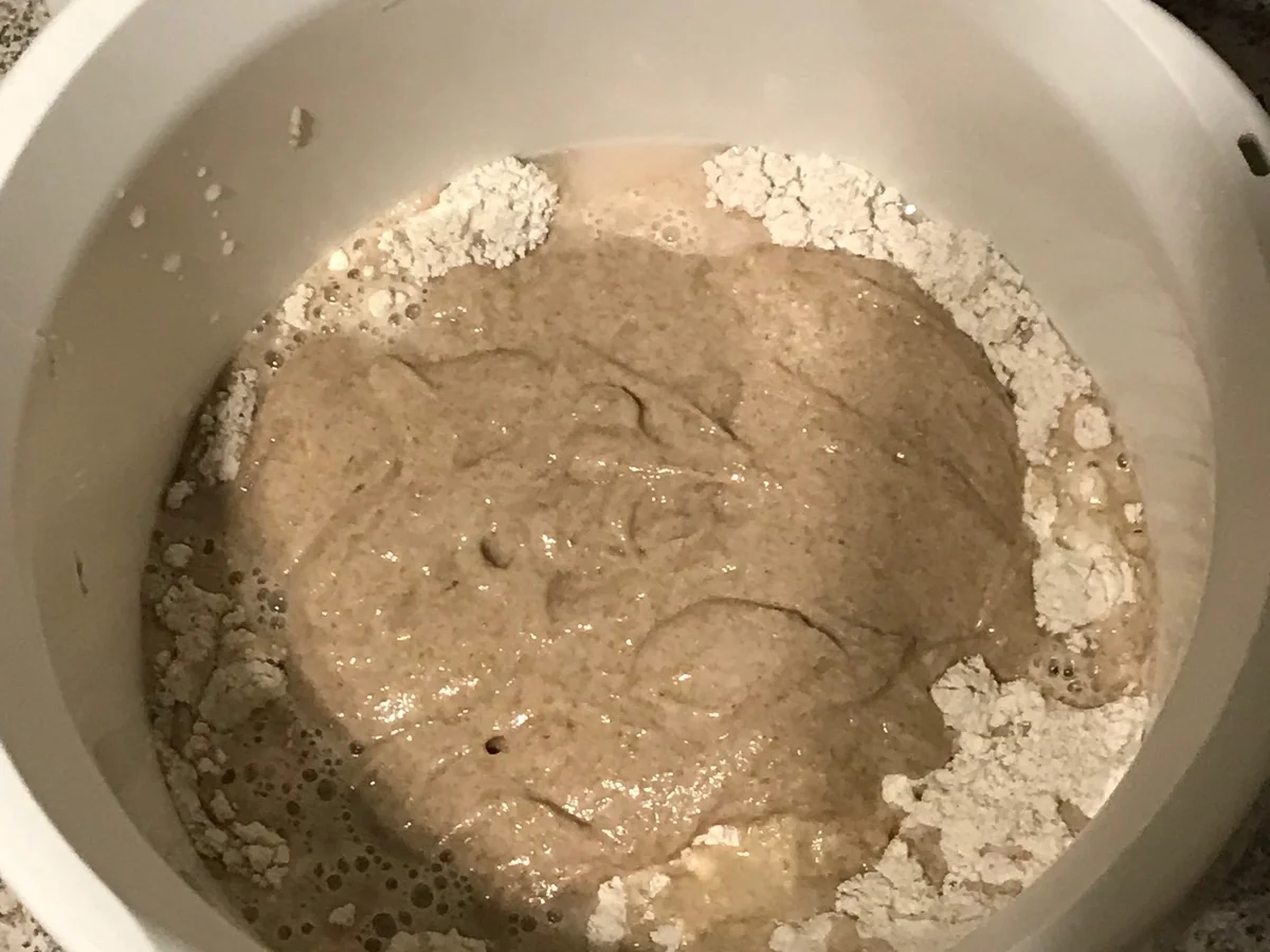 Rustikales Bauernbrot mit Sauerteig - Rezept - Bild Nr. 5086