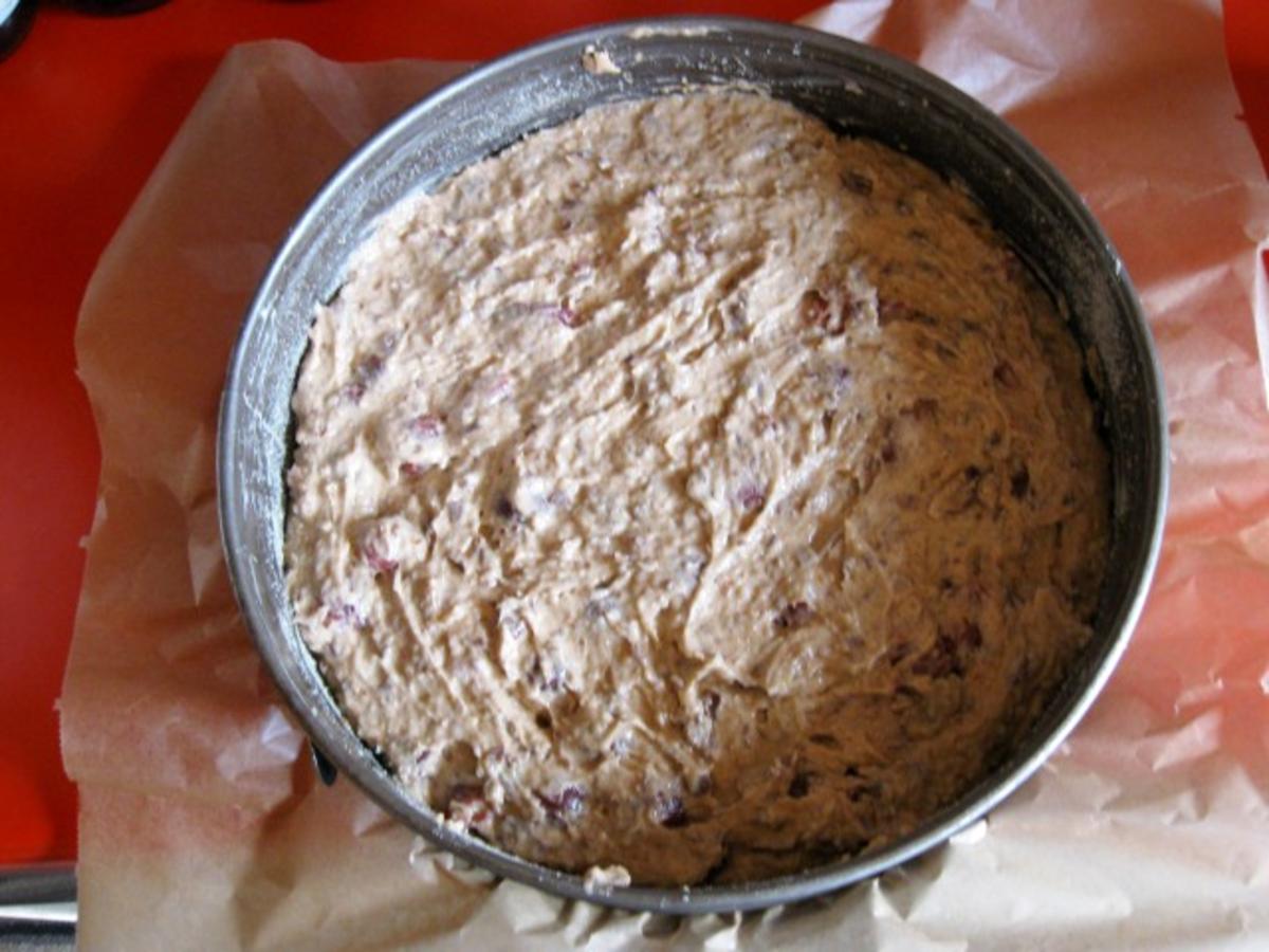 Schoko - Kirsch - Kuchen mit Rum - Rezept - Bild Nr. 5038
