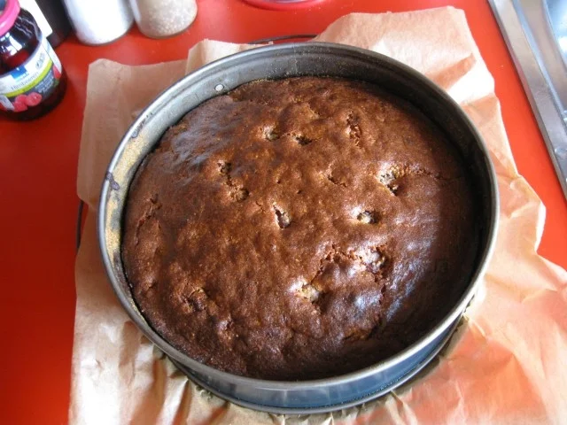 Schoko - Kirsch - Kuchen mit Rum - Rezept - Bild Nr. 5039