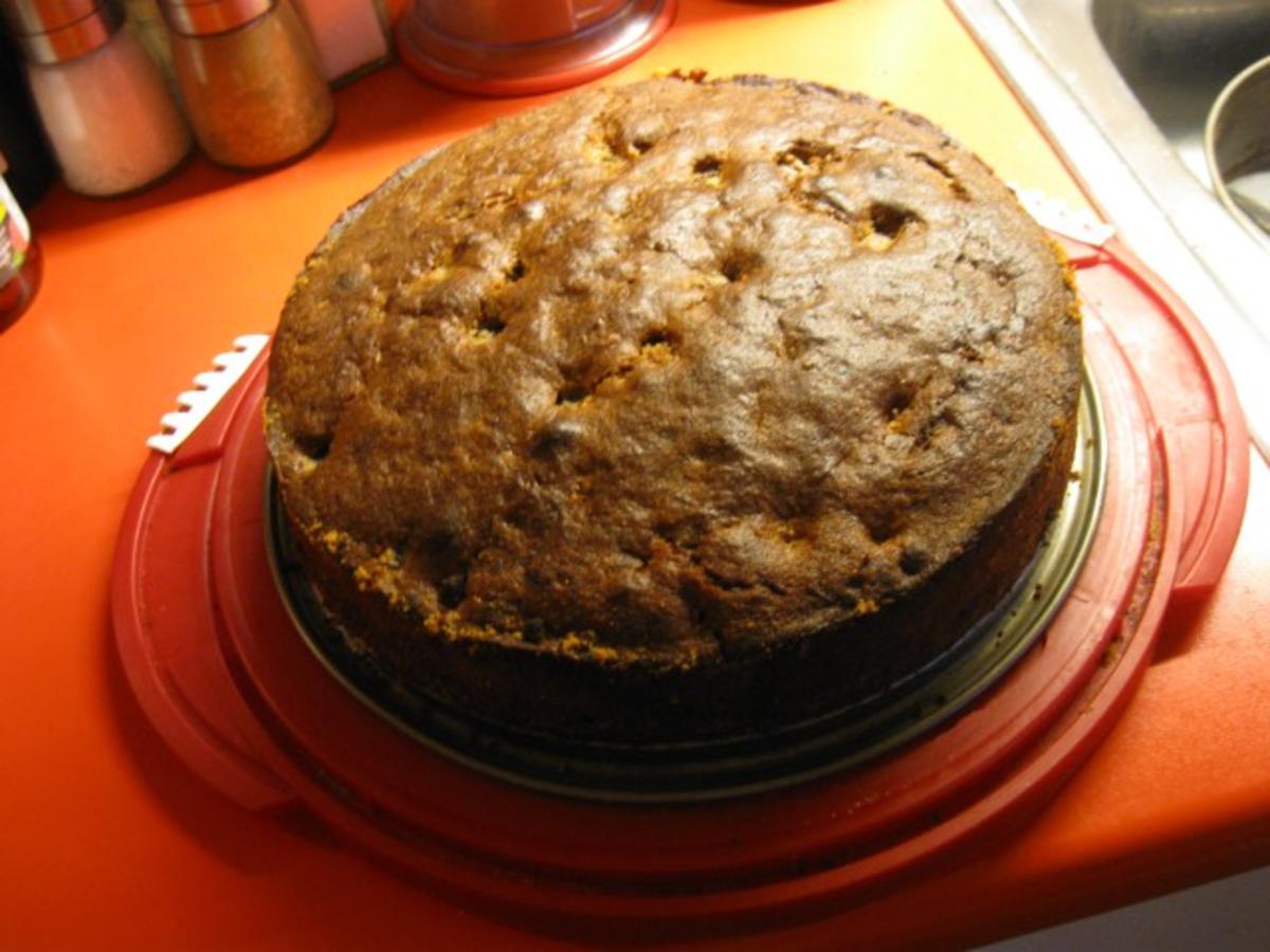 Schoko - Kirsch - Kuchen mit Rum - Rezept - Bild Nr. 5041