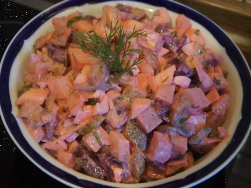 Helgoländer Heringssalat - Rezept - Bild Nr. 5026