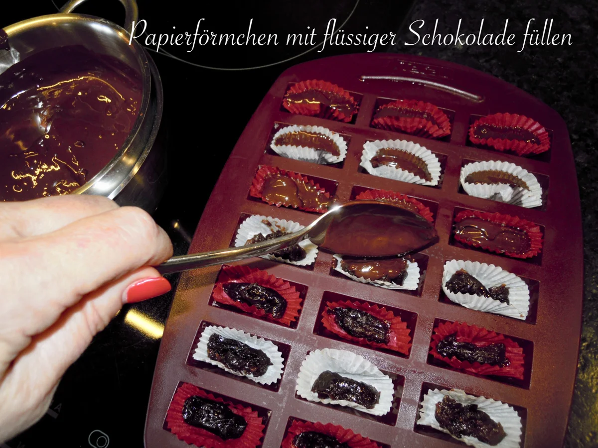 Rumpflaumen Schoki's - Rezept - Bild Nr. 5035