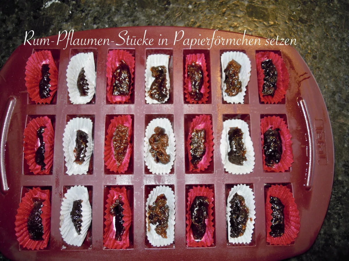 Rumpflaumen Schoki's - Rezept - Bild Nr. 5041