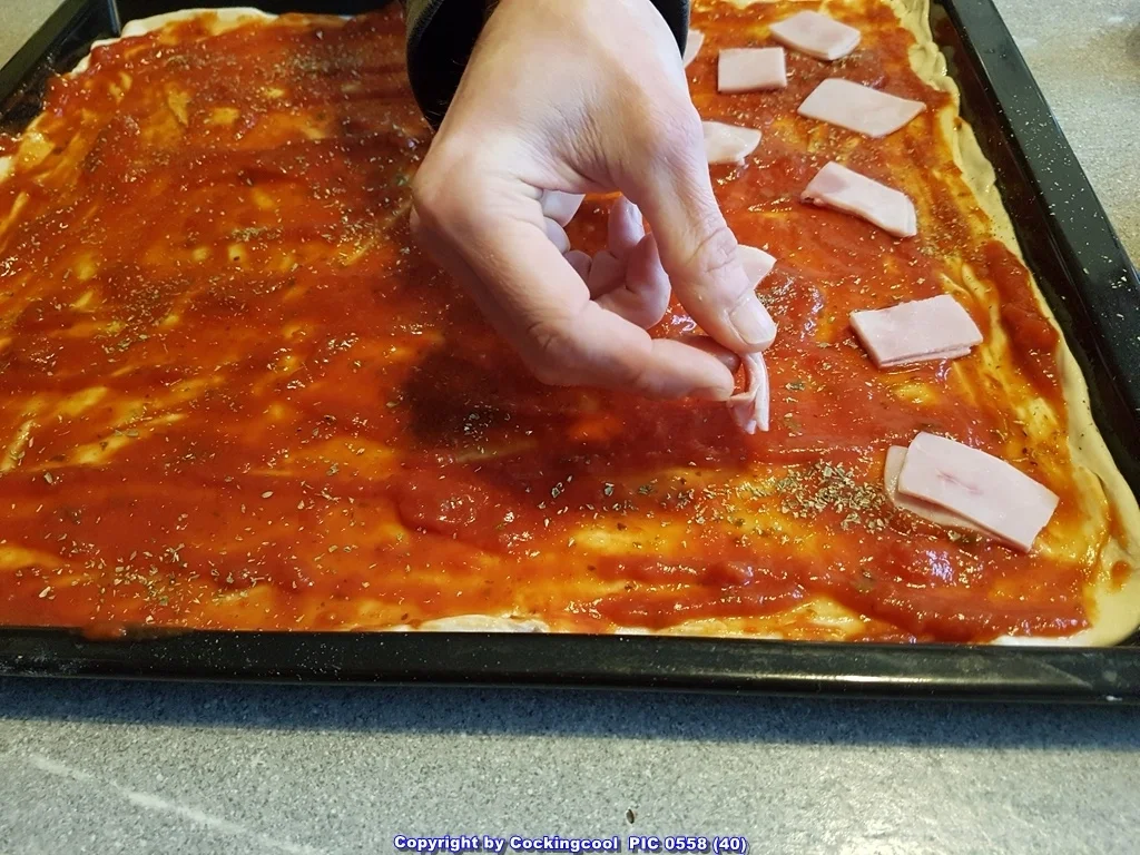 Pizza Studiooso (Pizza backen nach/mit Bilderrezept) - Rezept - Bild Nr. 5132