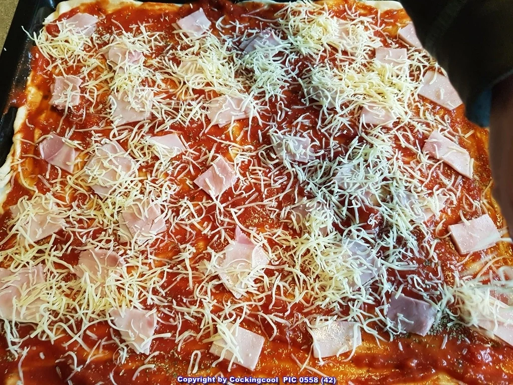 Pizza Studiooso (Pizza backen nach/mit Bilderrezept) - Rezept - Bild Nr. 5136