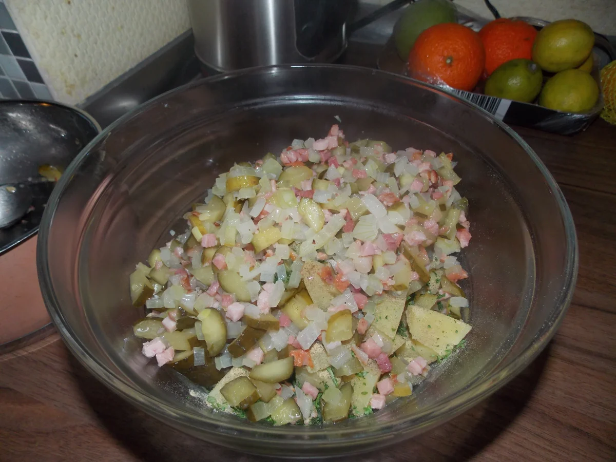 Rezept: Schneller Kartoffelsalat Bild Nr. 5115 Schneller Kartoffelsalat - Rezept - Bild Nr. 5115