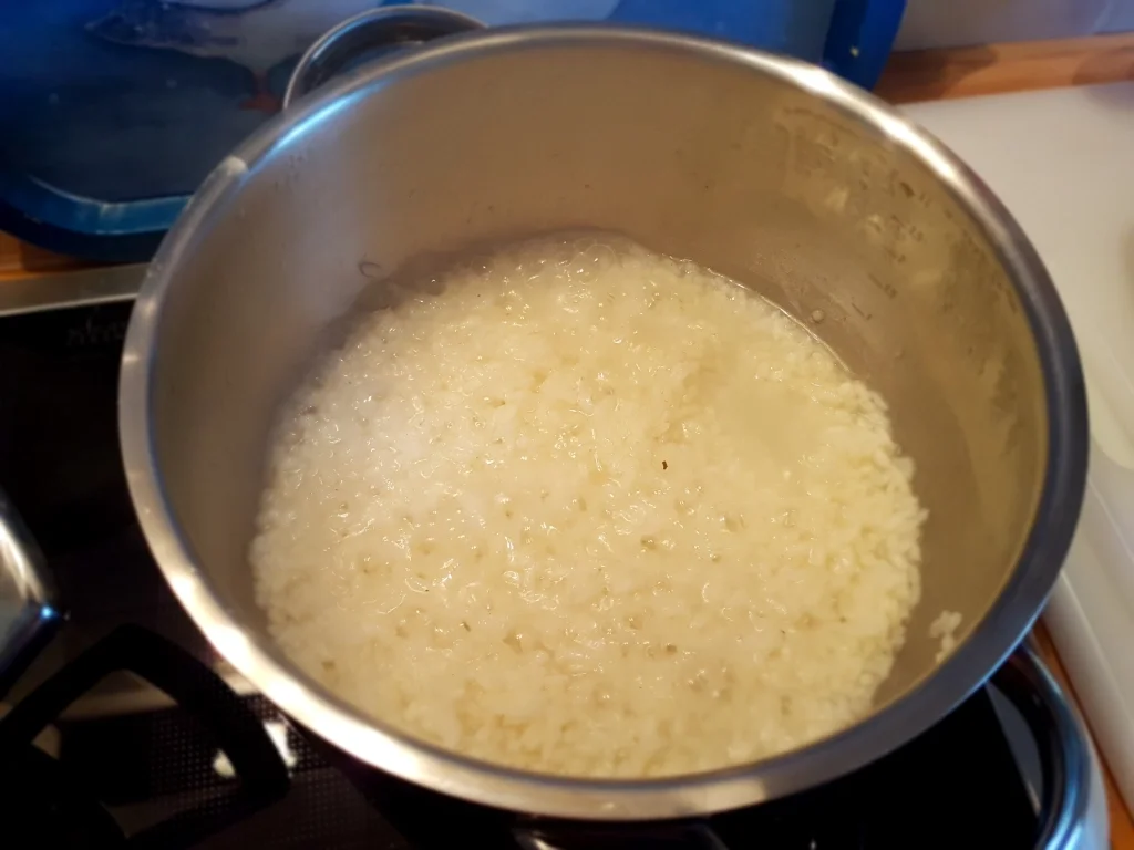 Hähnchenbrust mit Champignons und Reis - Rezept - Bild Nr. 5095