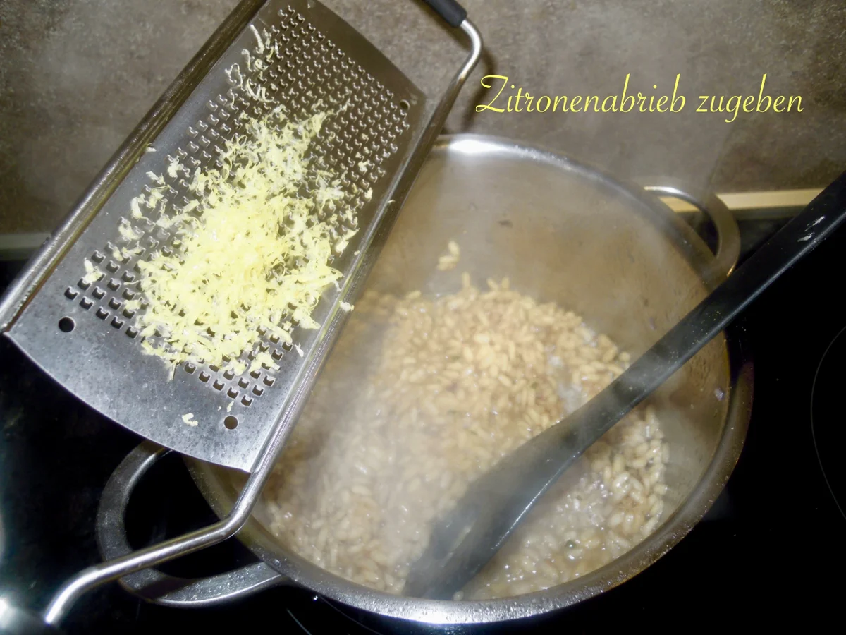 Saltimbocca mit Zitronenrisotto - Rezept - Bild Nr. 5151