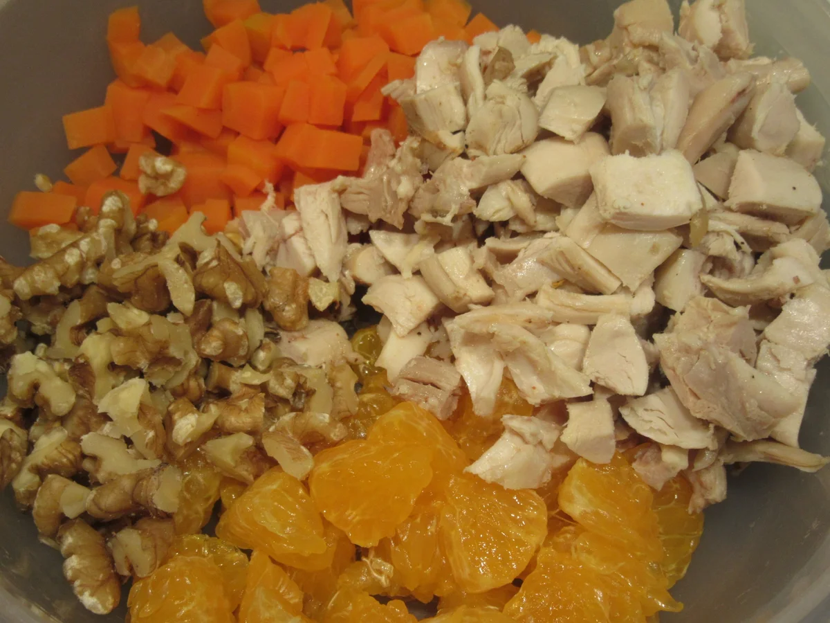 Salate: Geflügelsalat aus Resten - Rezept - Bild Nr. 5154