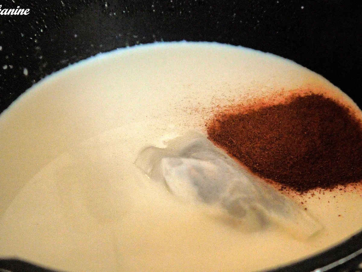 Chai-Latte-Pudding mit marinierten Granatapfelkernen - Rezept - Bild Nr. 8