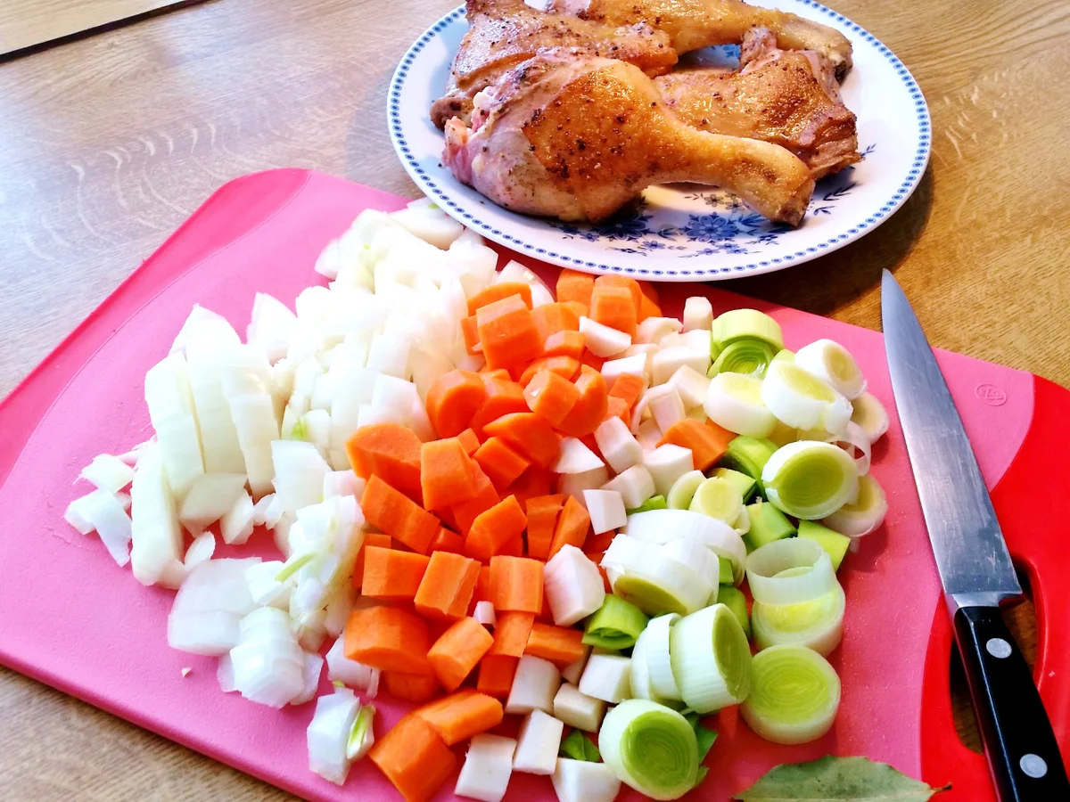 Eintopf aus Gelben Linsen mit Entenfleisch - Rezept - Bild Nr. 5157