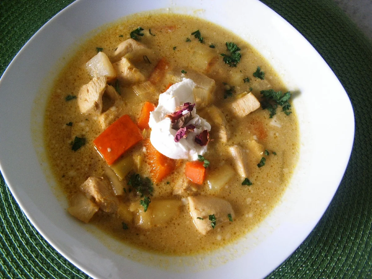 Curry- Hähnchen- Eintopf - Rezept - Bild Nr. 5157