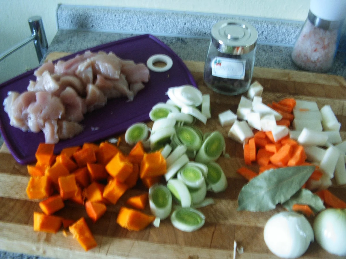 Curry- Hähnchen- Eintopf - Rezept - Bild Nr. 5159