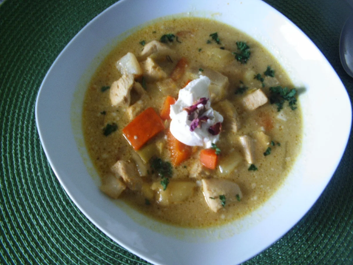 Curry- Hähnchen- Eintopf - Rezept - Bild Nr. 5163