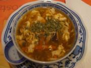 Suppe nach Pekingart mit Eierblumen - Rezept - Bild Nr. 5157