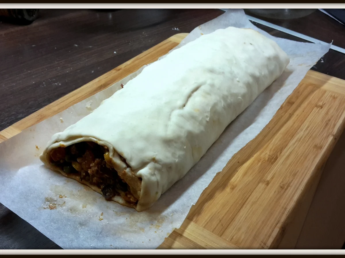 Strudel mit Speck-Gemüse-Schafskäsfüllung - Rezept - Bild Nr. 5165