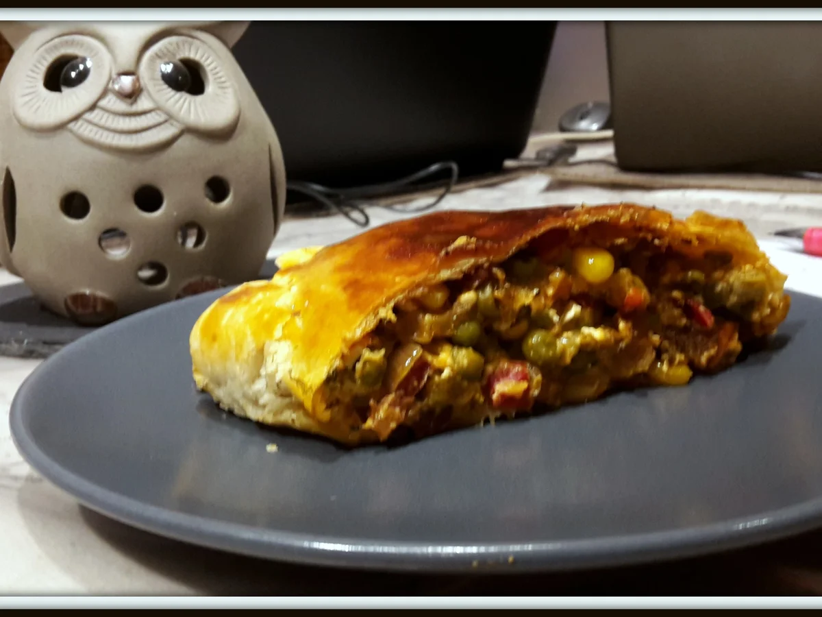 Strudel mit Speck-Gemüse-Schafskäsfüllung - Rezept - Bild Nr. 5171