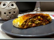 Strudel mit Speck-Gemüse-Schafskäsfüllung - Rezept - Bild Nr. 5171
