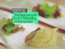 Rezept: Tiroler Kwellsaibling mit Kartoffel-Sellerie-Püree und Rieslingschaum Bild Nr. 2 Tiroler Kwellsaibling mit Kartoffel-Sellerie-Püree und Rieslingschaum - Rezept - Bild Nr. 2