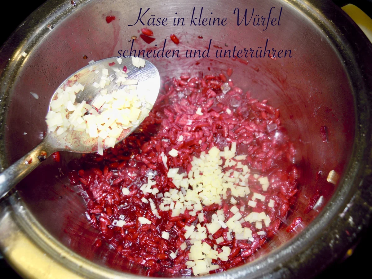 Risotto von der roten Rübe bzw. rote Beete - Rezept - Bild Nr. 5168