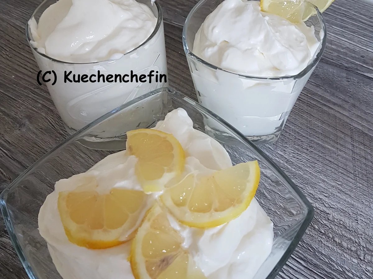 Rezept: Zitronen Quarkspeise Bild Nr. 5163 Zitronen Quarkspeise - Rezept - Bild Nr. 5163