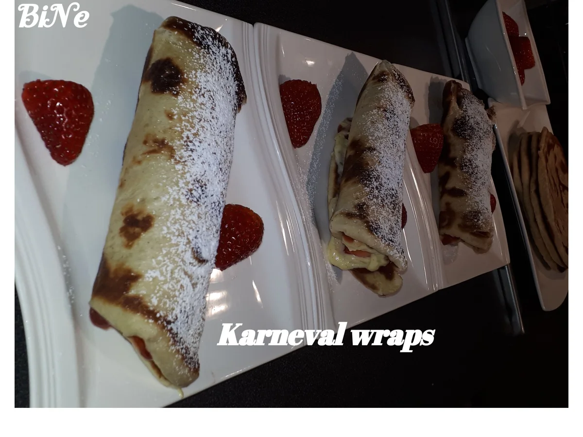 BiNe` S KARNEVAL WRAPS - Rezept - Bild Nr. 5170