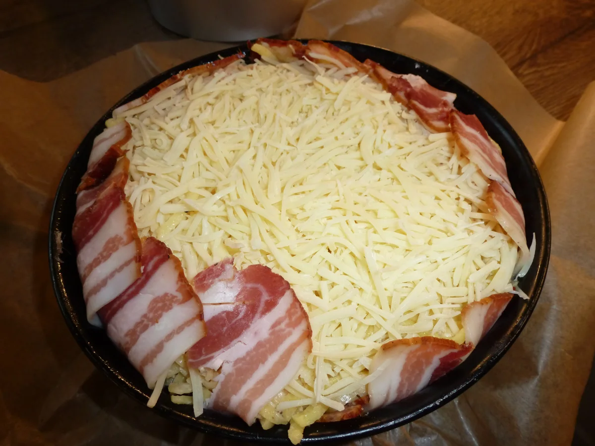 Kartoffel-Hacktorte mit Speckkruste - Rezept - Bild Nr. 5169