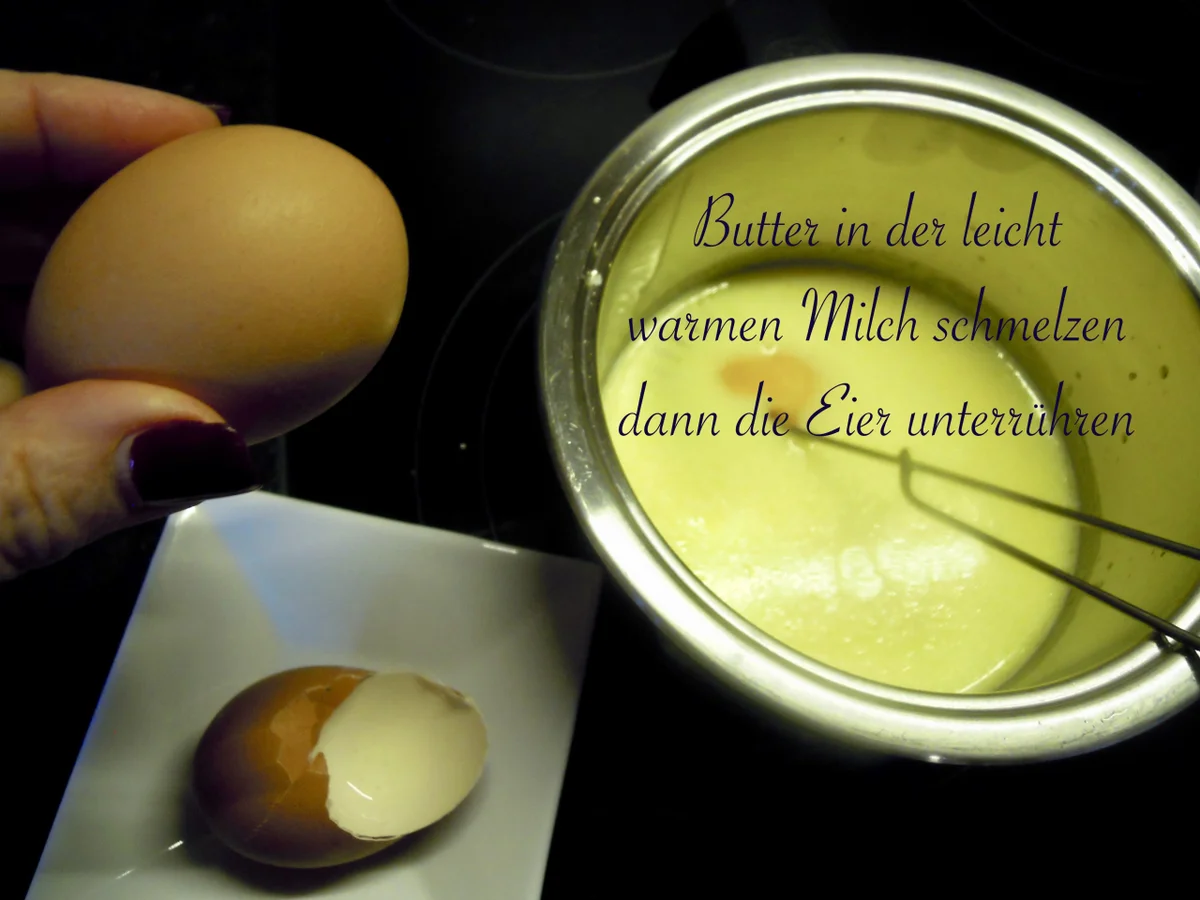 Heidelbeer Buchteln mit Vanillesauce - Rezept - Bild Nr. 5165