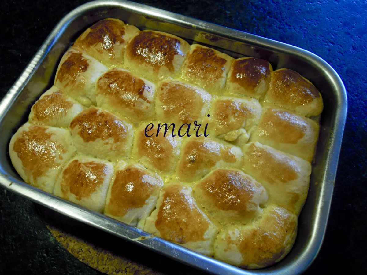 Heidelbeer Buchteln mit Vanillesauce - Rezept - Bild Nr. 5184