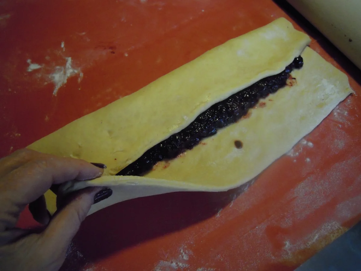 Heidelbeer Buchteln mit Vanillesauce - Rezept - Bild Nr. 5188