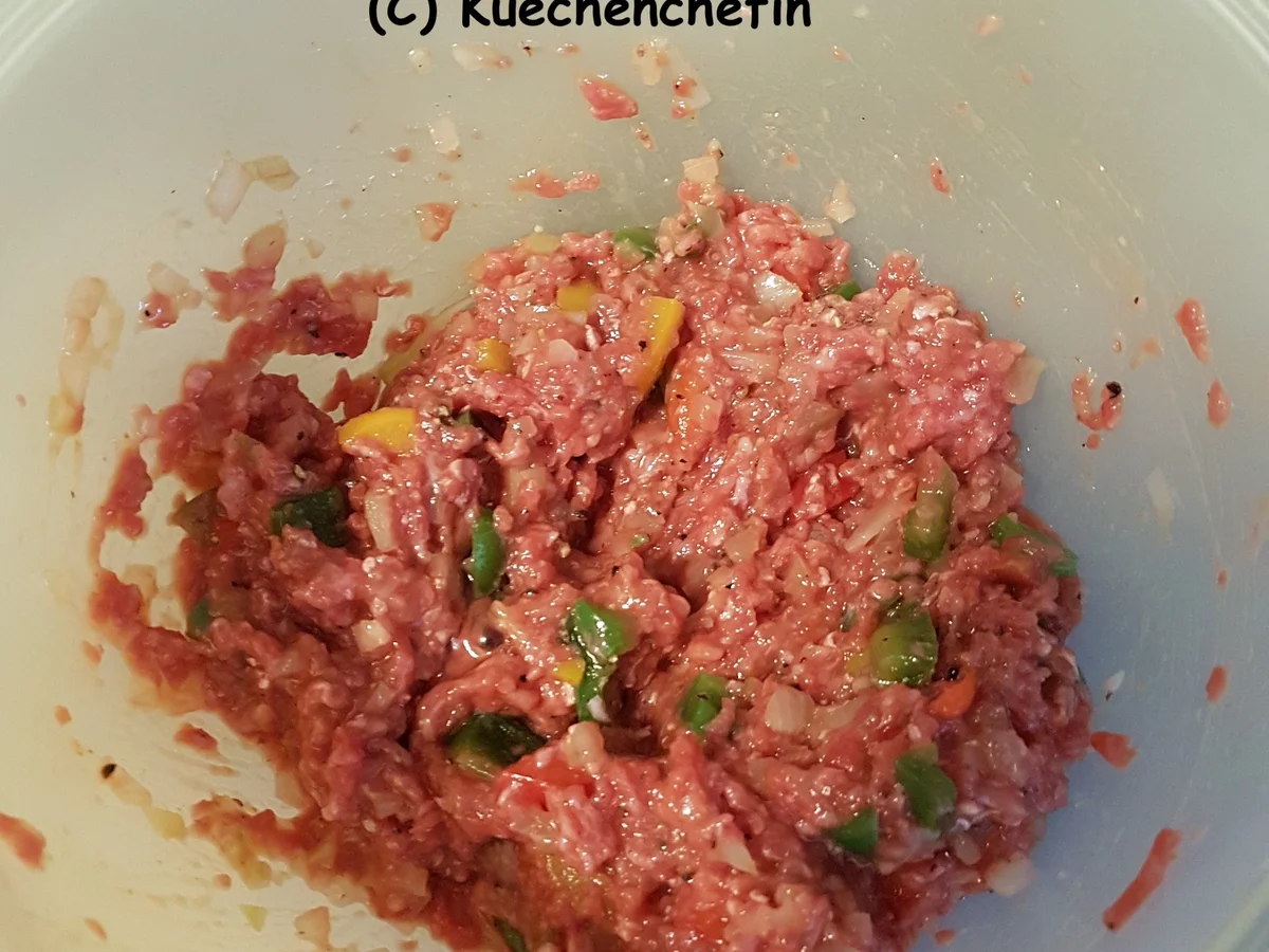 Hackfleisch Strudel - Rezept - Bild Nr. 5174