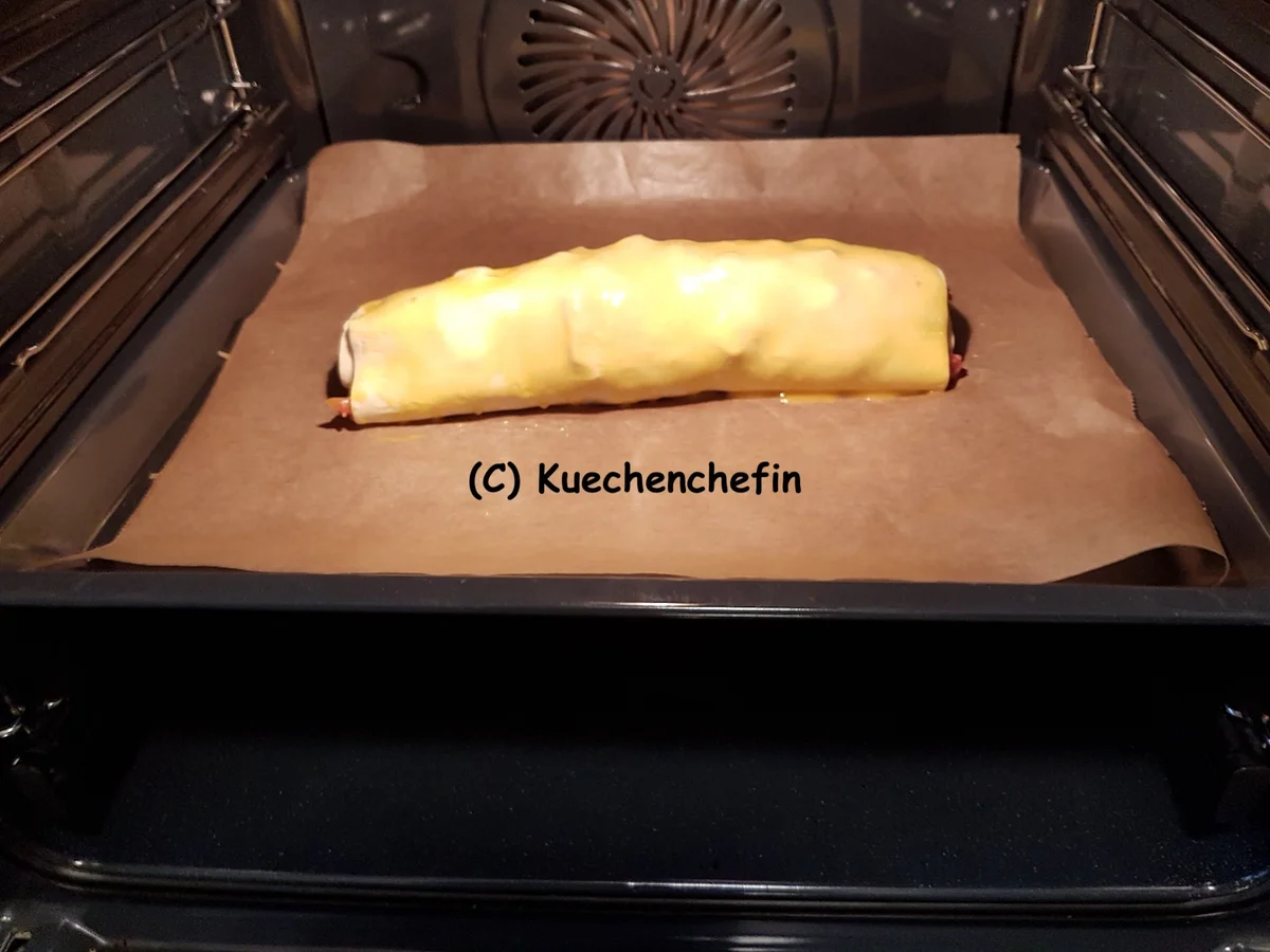 Hackfleisch Strudel - Rezept - Bild Nr. 5180
