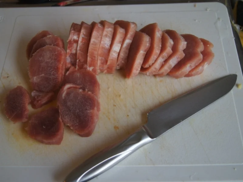 Rezept: Schweinefilet im Wok mit dreierlei Blumenkohl-Reis Bild Nr. 5177 Schweinefilet im Wok mit dreierlei Blumenkohl-Reis - Rezept - Bild Nr. 5177