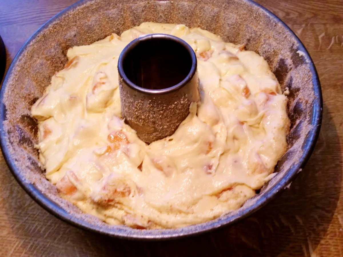 Kleiner Aprikosen-Guglhupf (18 cm) - Rezept - Bild Nr. 5177