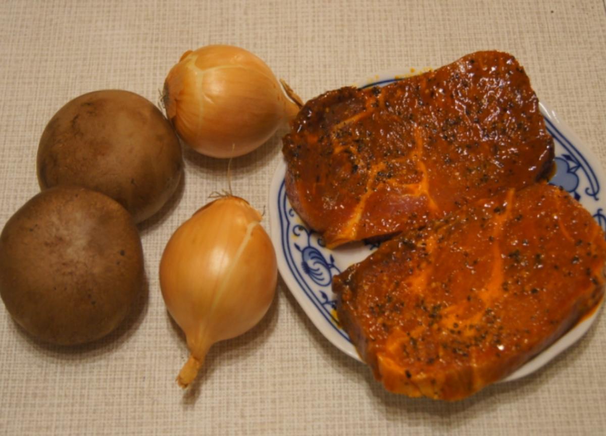 Paprika Steak mit Beilagen - Rezept - Bild Nr. 5176