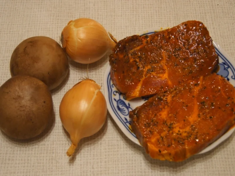 Paprika Steak mit Beilagen - Rezept - Bild Nr. 5176