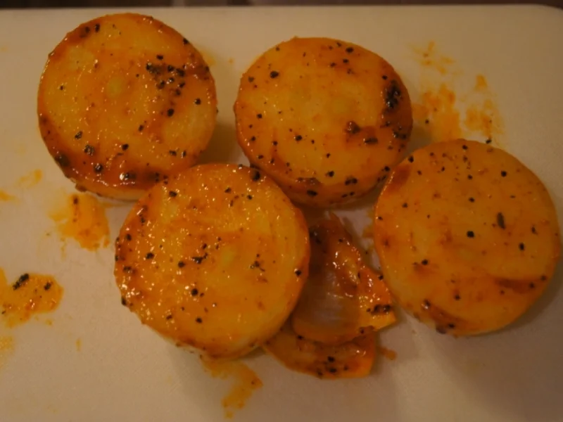 Paprika Steak mit Beilagen - Rezept - Bild Nr. 5179