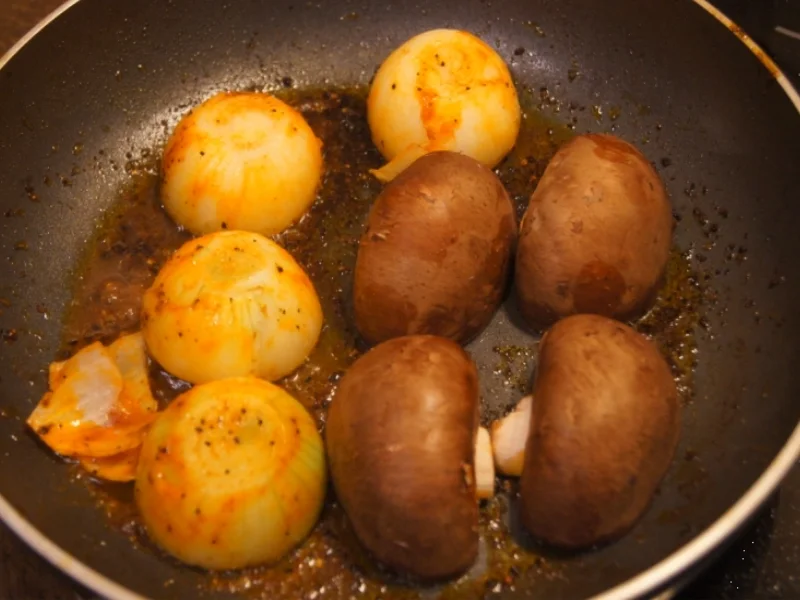 Paprika Steak mit Beilagen - Rezept - Bild Nr. 5183