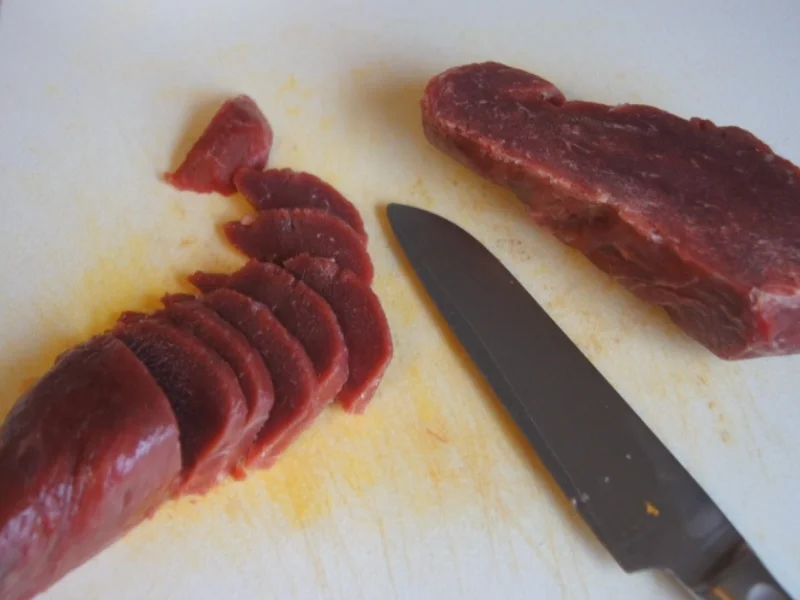 Rezept: Rindfleisch mit Paprikamix und Mie-Nudeln Bild Nr. 5197 Rindfleisch mit Paprikamix und Mie-Nudeln - Rezept - Bild Nr. 5197