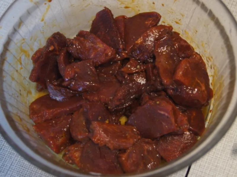 Rezept: Rindfleisch mit Paprikamix und Mie-Nudeln Bild Nr. 5199 Rindfleisch mit Paprikamix und Mie-Nudeln - Rezept - Bild Nr. 5199